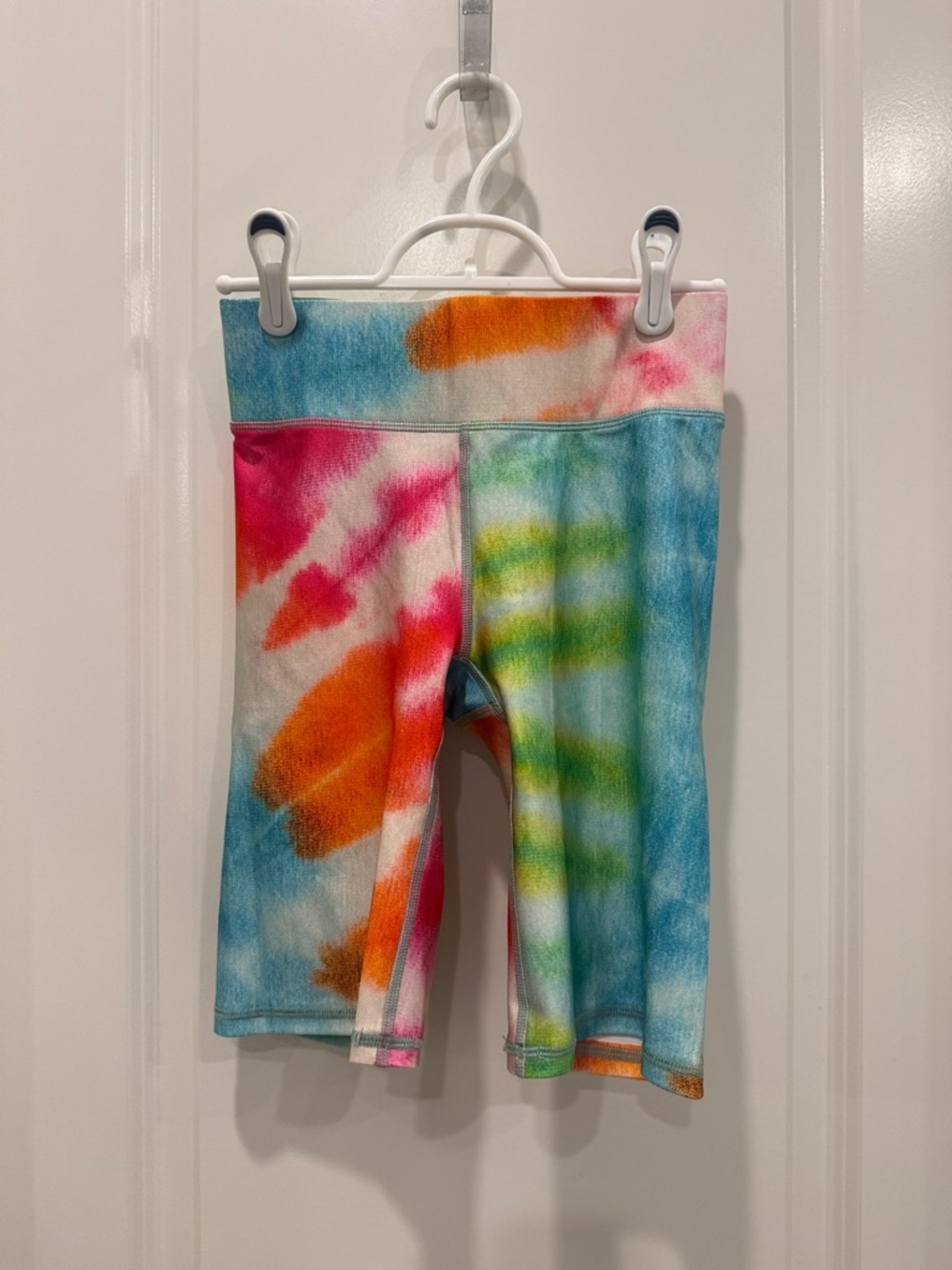 Terez Multicolor Tie-Dye Bike Shorts